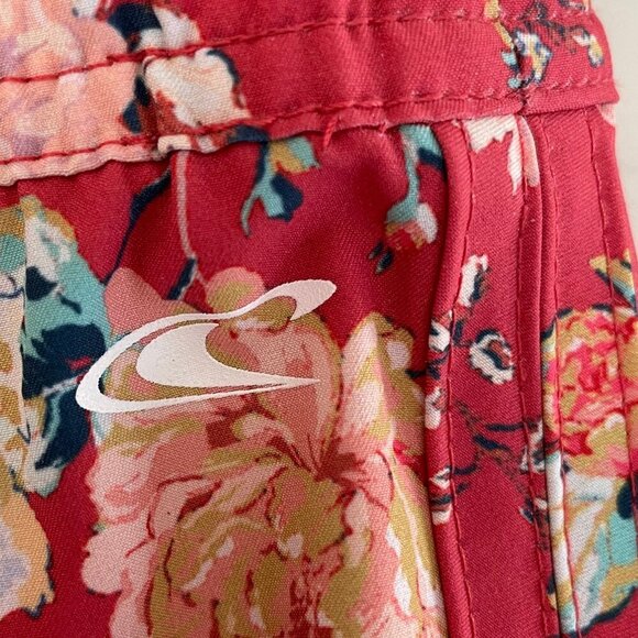 O'Neill Hyperfreak Floral Print Pull On Poly Blend Board Shorts Multi Color Sz M - Picture 10 of 13